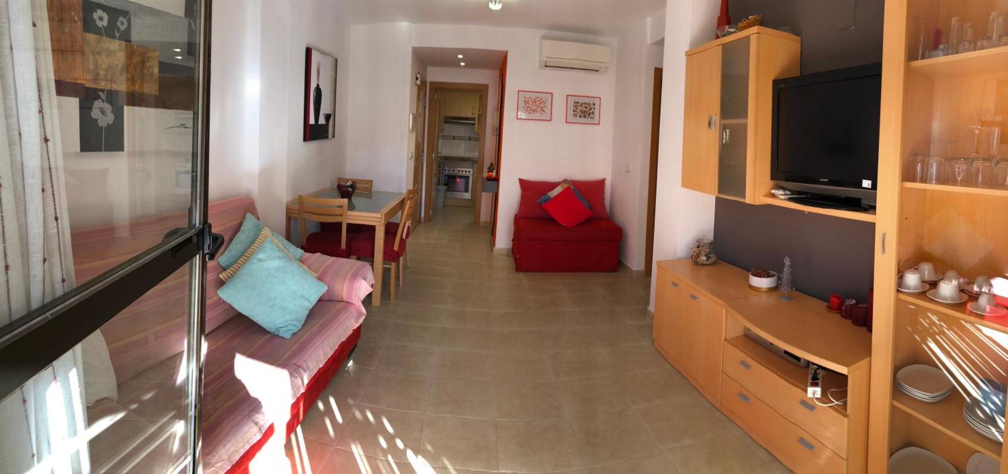 Apartamento Junto Al Mar Los Marineros Con Acceso Independiente Por Terraza Пусол Екстериор снимка